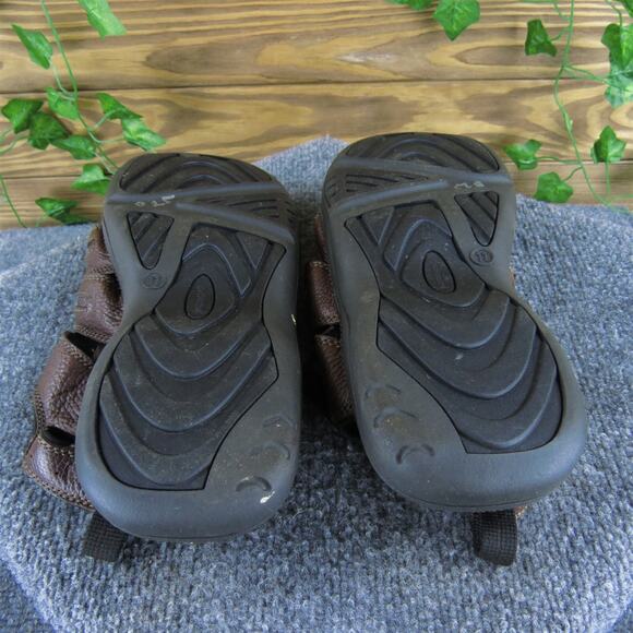 Backroads Men's Fisherman Brown Leather Size 11 Medium Gently Used 2025 - Picture 5 of 6